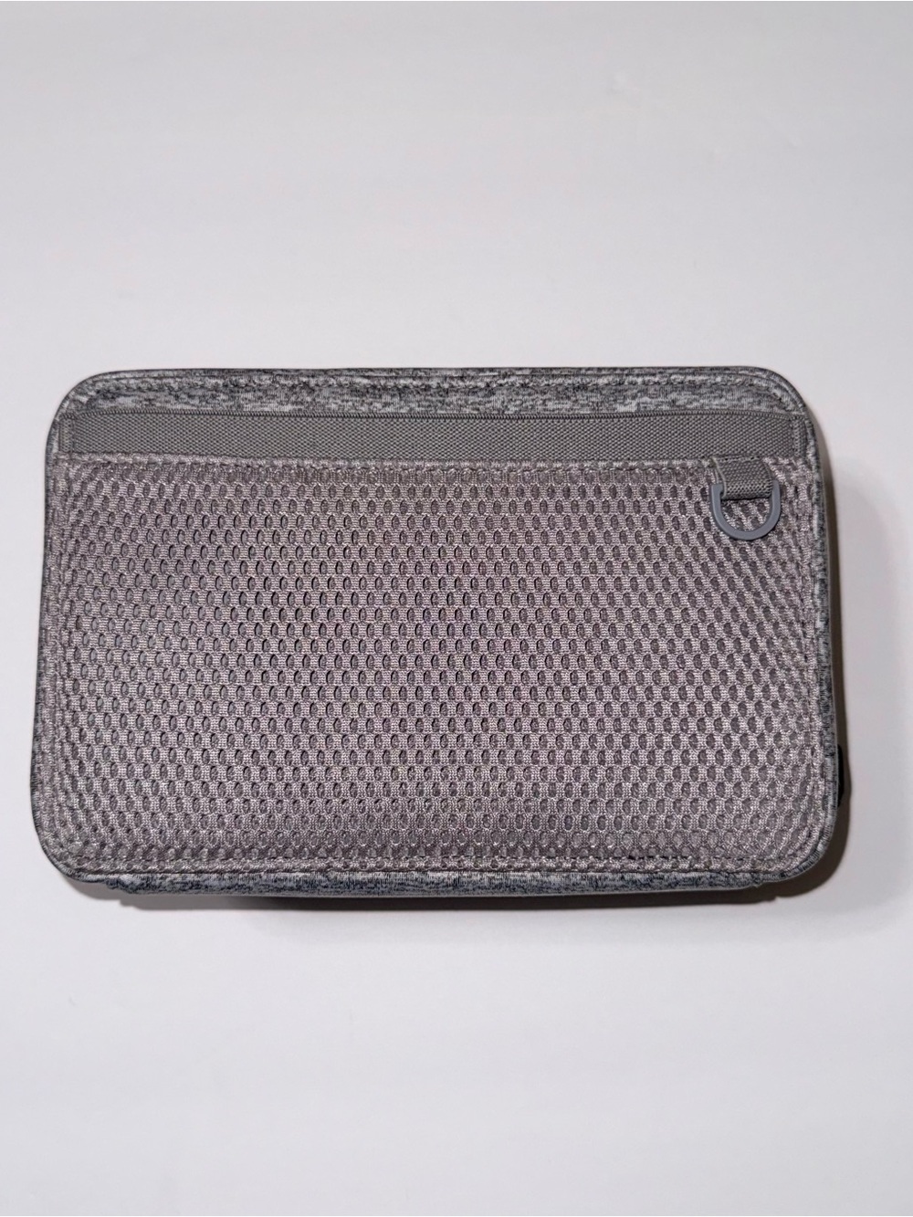 Dagne Dover Arlo Neoprene Tech Organizer Gray Travel Case